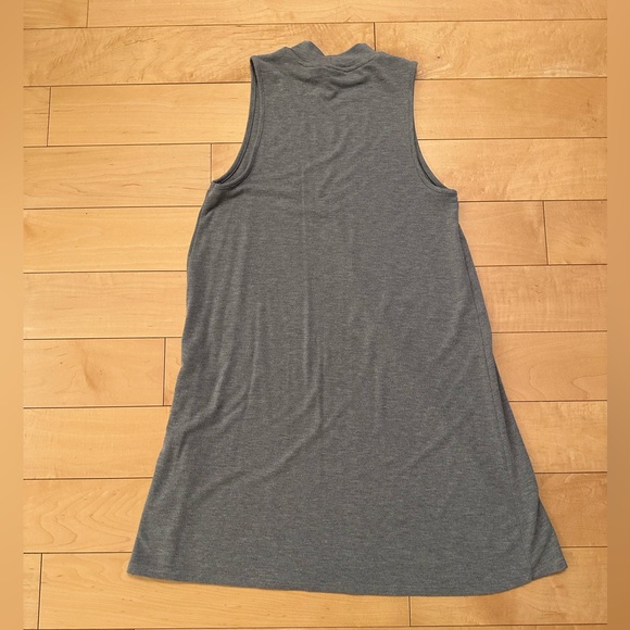 Topshop grey high neck dress - Picture 2 of 2